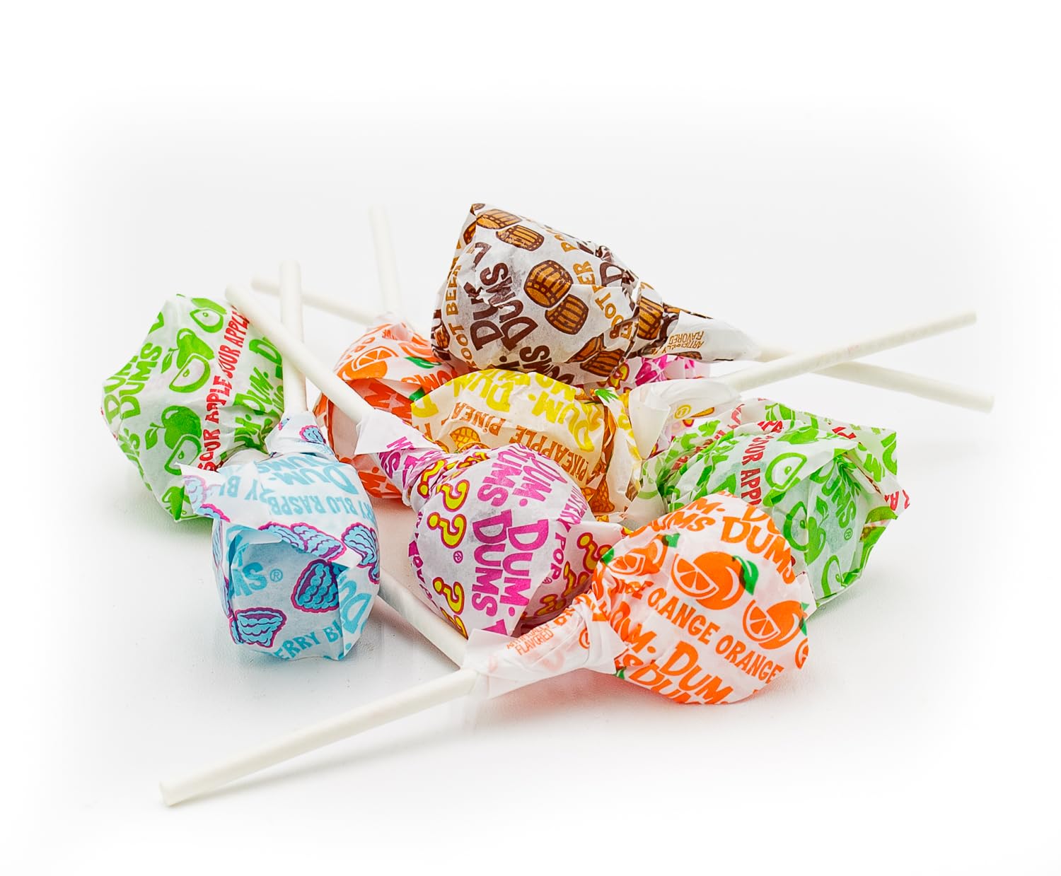 Donty-Tonty DUM DUMS gluten free tag signals safe snacking.