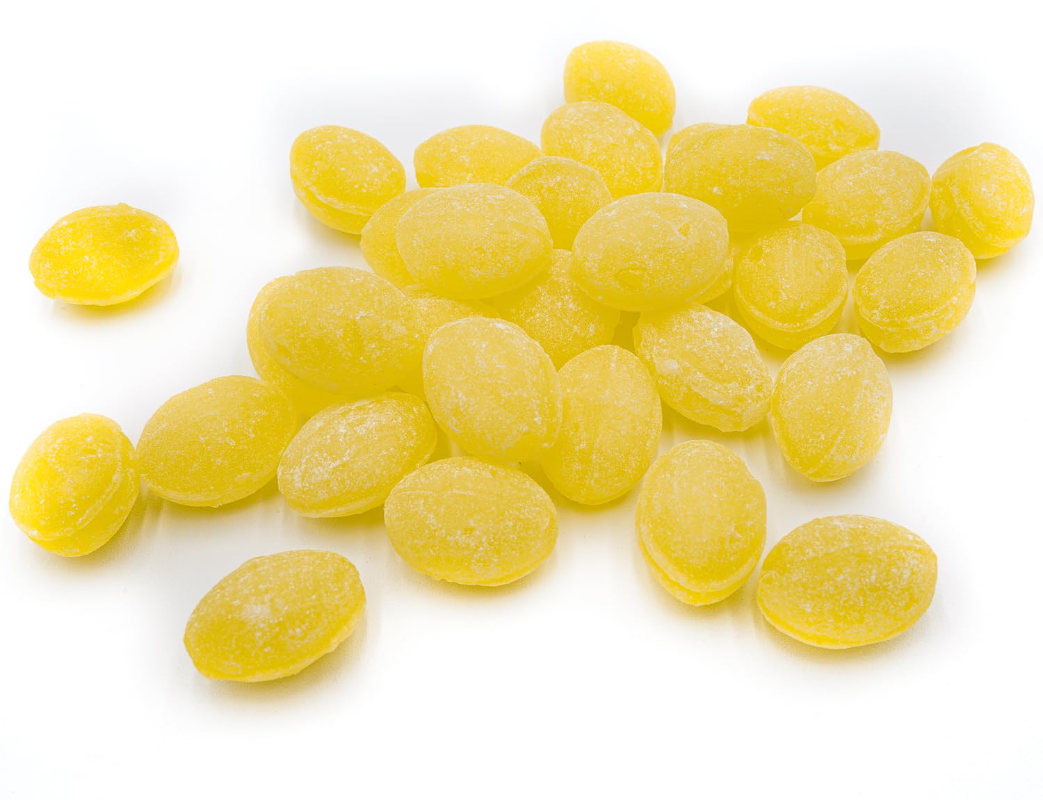 Donty-Tonty Sanded Lemon Drops eco-friendly bulk packaging supports easy restocking