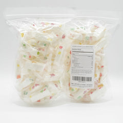 Donty-Tonty soft-chewy fruity bits offer a playful snack experience