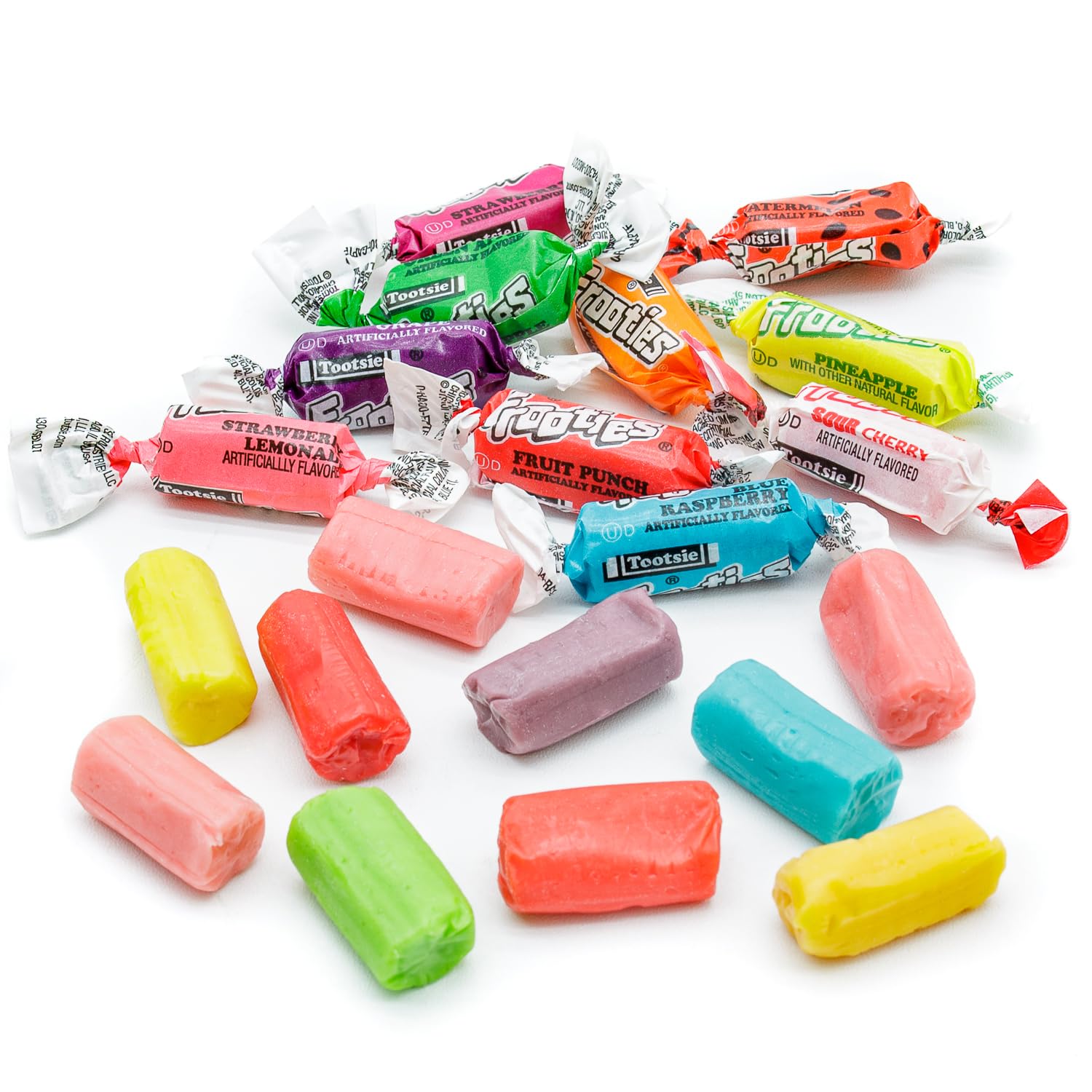 Donty-Tonty Taffy Candy fruit flavors provide colorful, flavorful snacking moments