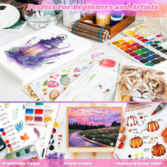 Donyang acid-free, bleed-resistant paper preserves original colors during mixed media.