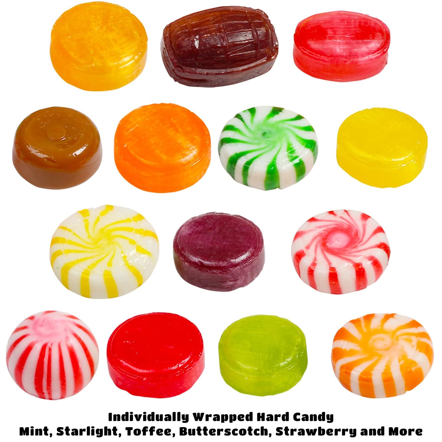 Dooboe butterscotch candies with smooth texture and shine.