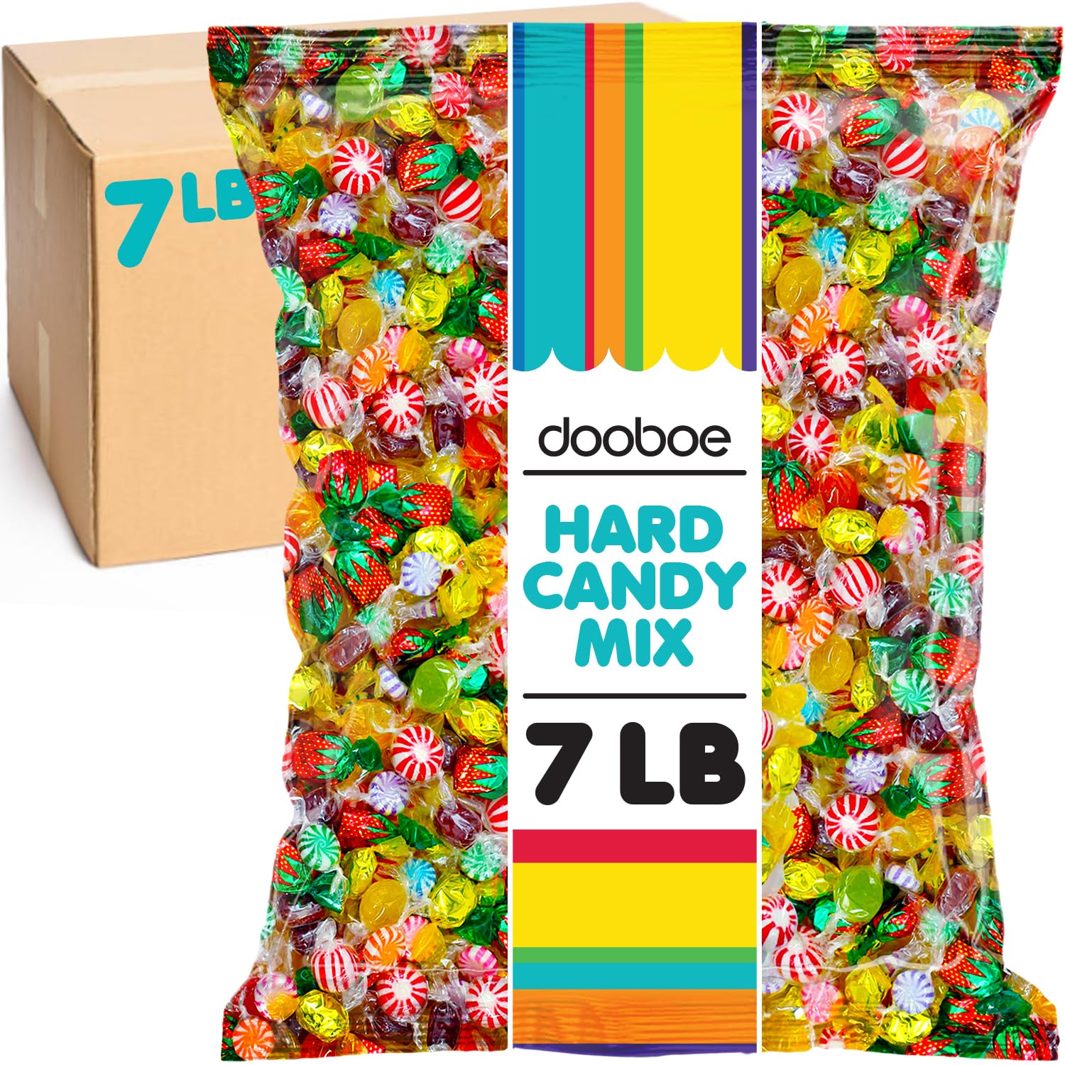 Dooboe hard candy mix bag front view ideal for office candy bowls.