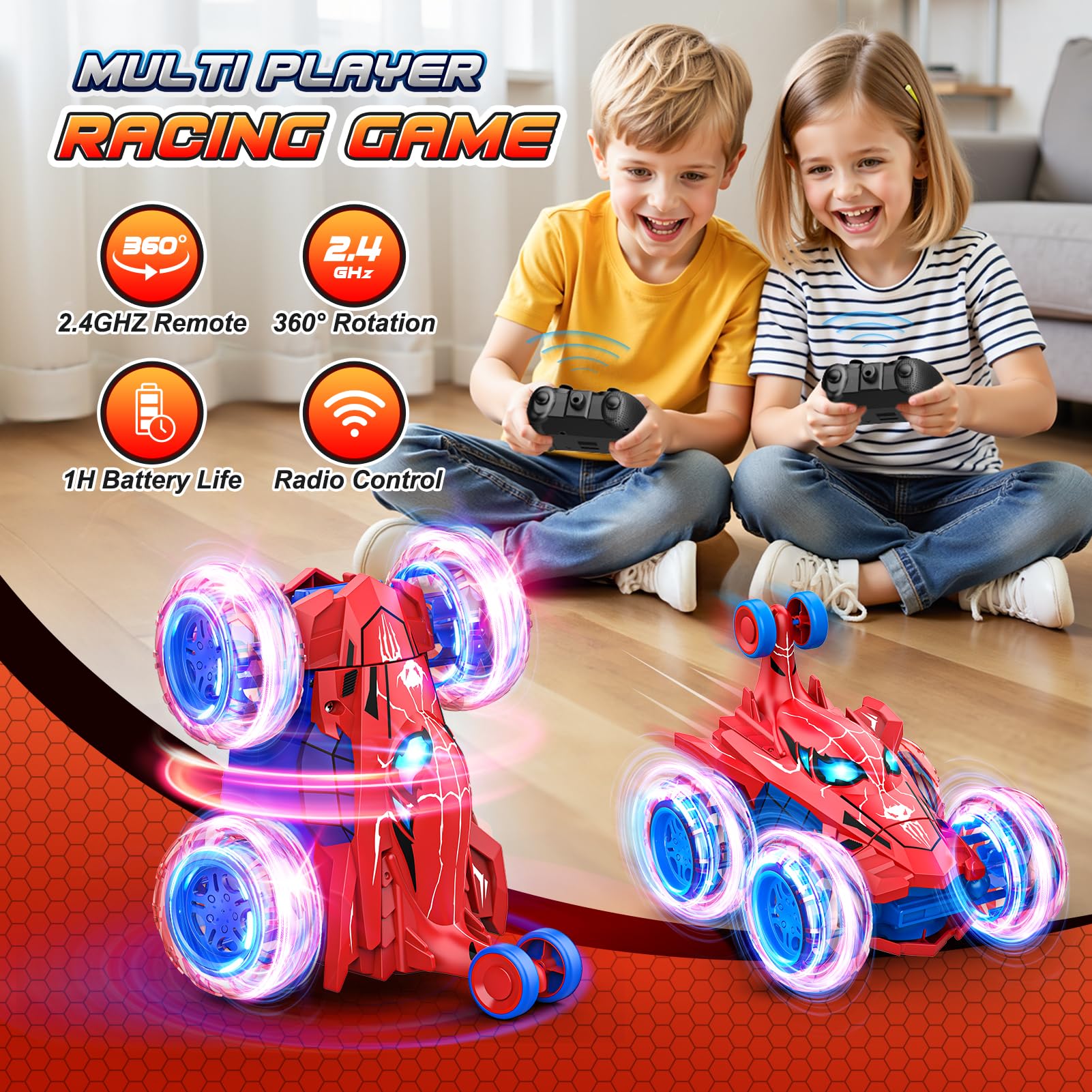 Doodays Spider RC car in action on varied terrain showing durability