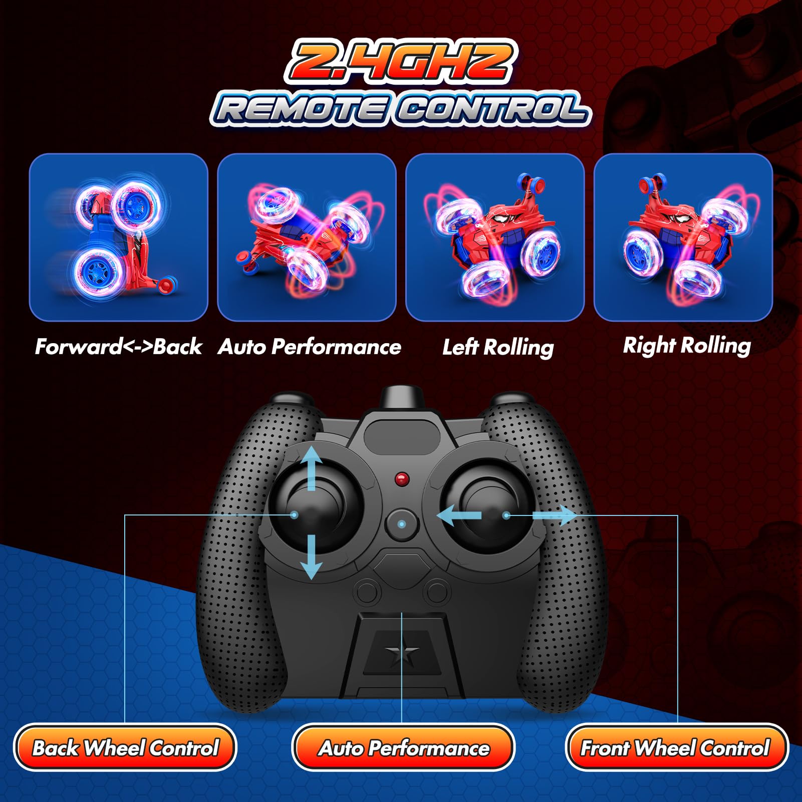 Doodays Spider RC car making a fun birthday gift idea