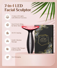 Dopsikn face massager with vibrations integrated into a skincare routine