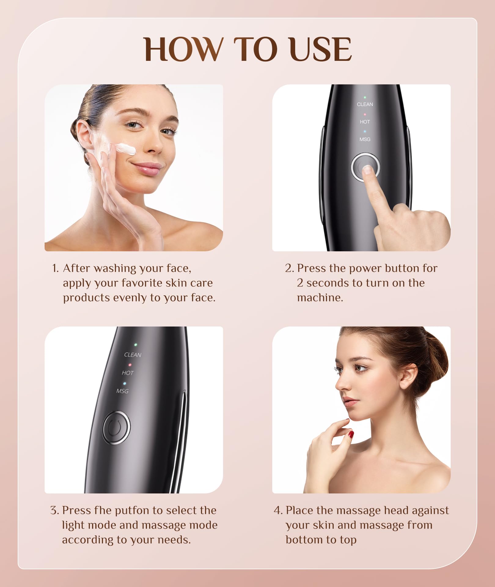 Dopsikn skincare prep guidance before treatment