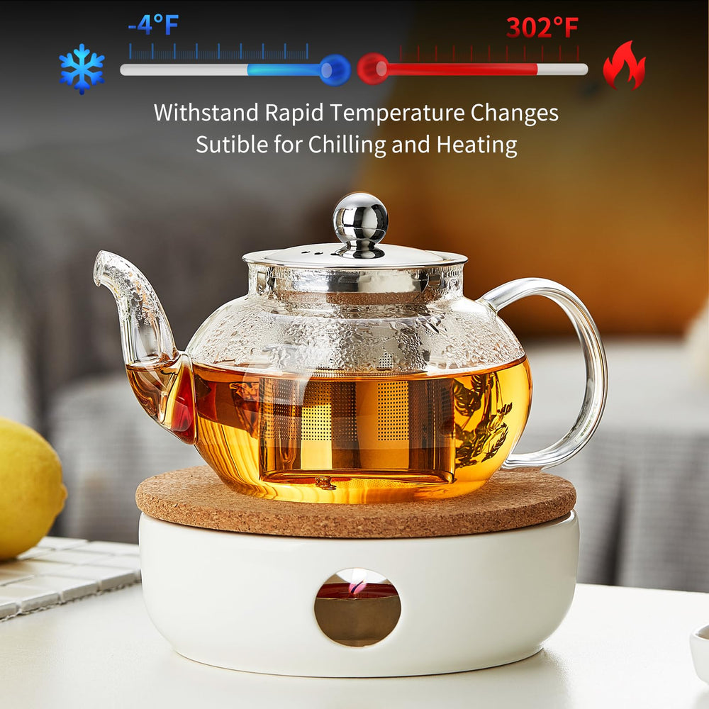 DOPUDO glass tea maker blends modern style with practical tea rituals.