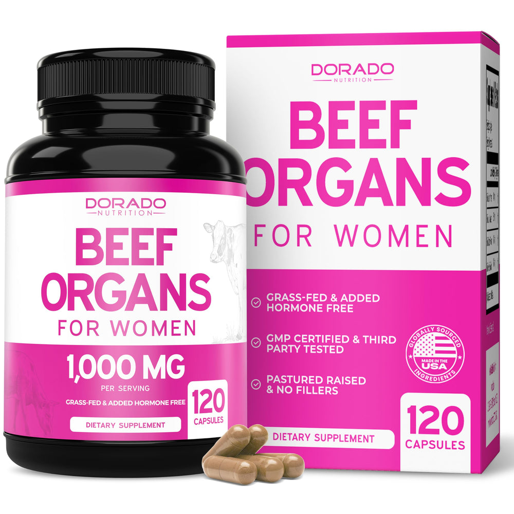 Dorado Nutrition beef organ liver: nutrient-dense daily vitality.