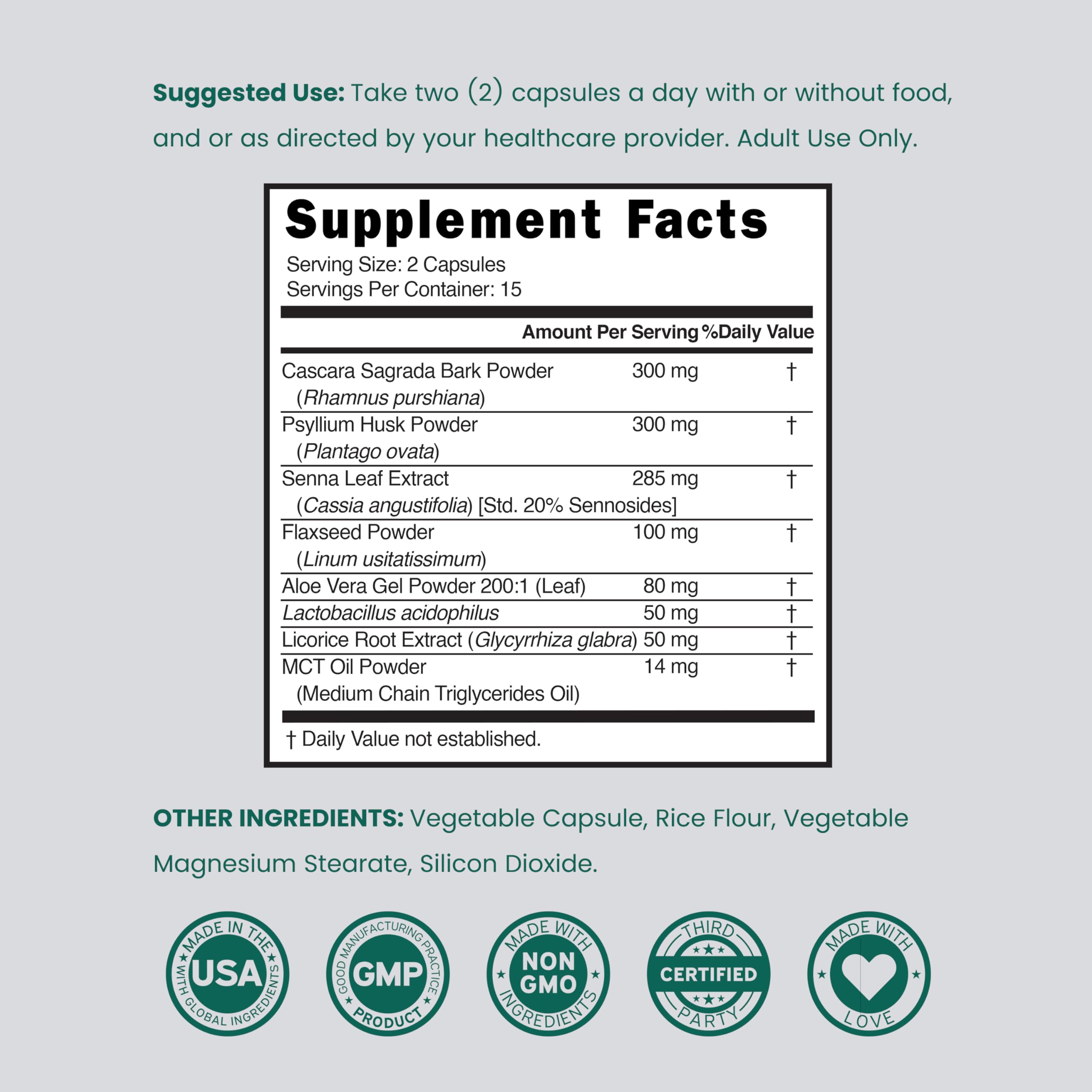Dorado Nutrition Colon Cleanse use for regularity within a balanced routine