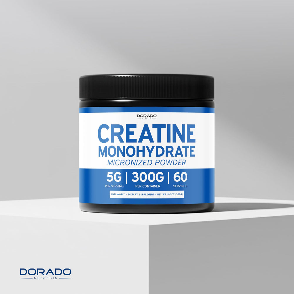 Dorado Nutrition creatine manufactured in USA with quality label