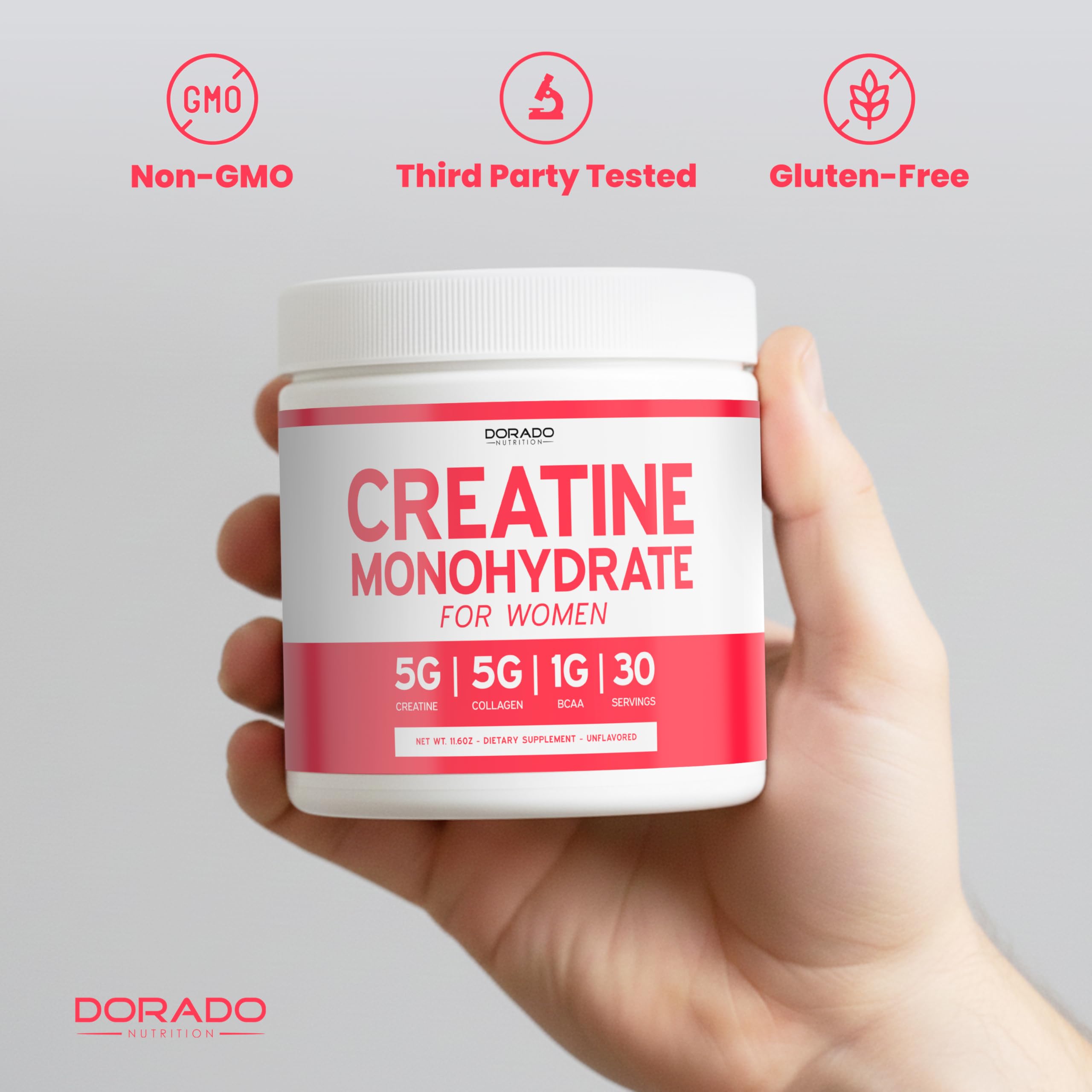 DORADO NUTRITION creatine serving scoop for daily use