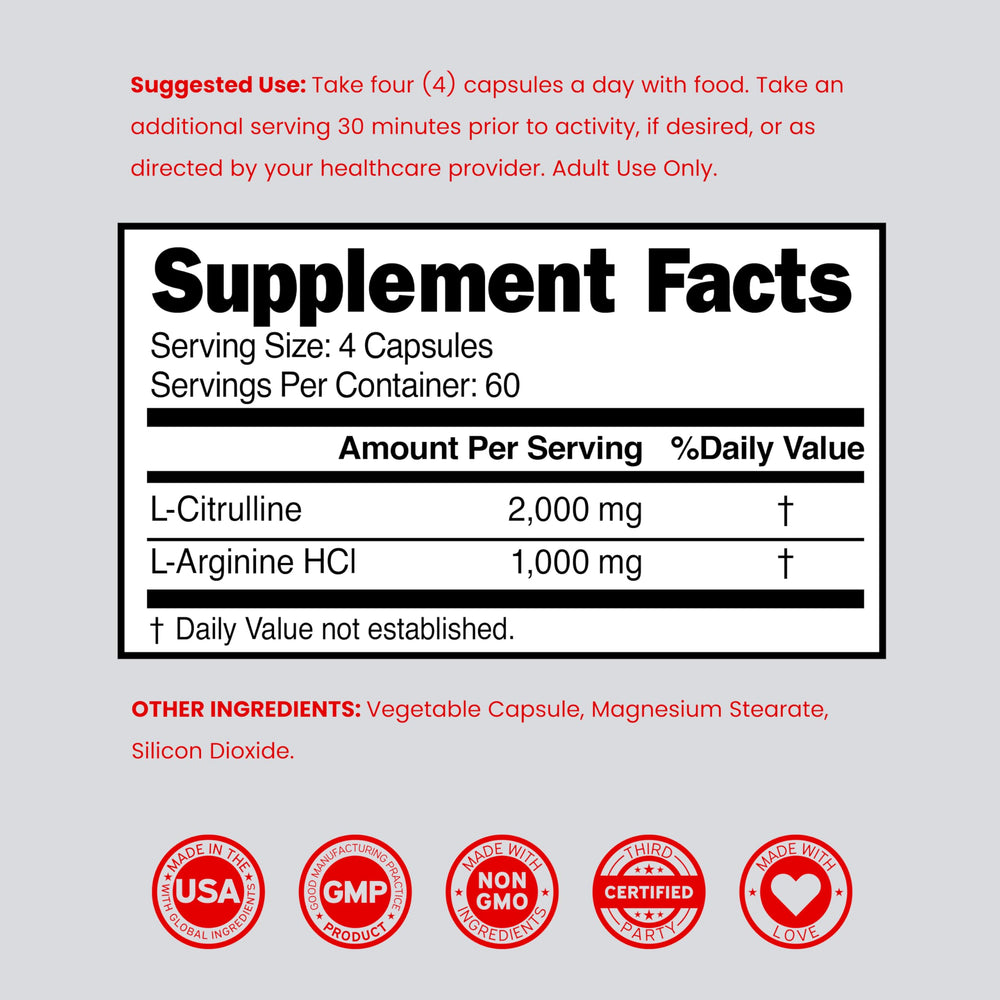 Dorado Nutrition USA-made facility badge on bottle to emphasize quality.
