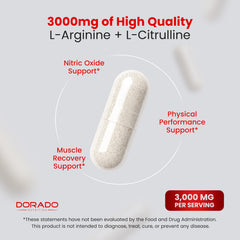 Dorado Nutrition strong pump visual implies improved blood flow during workouts.
