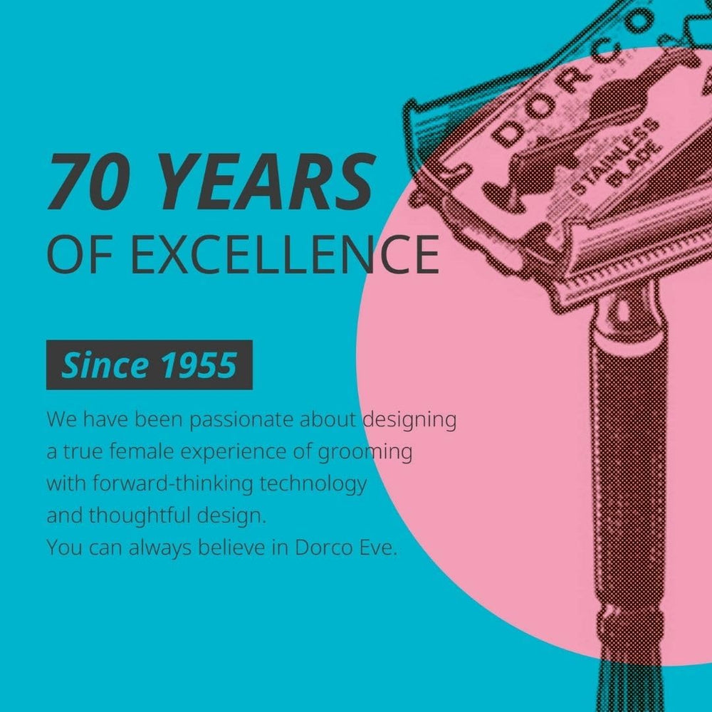 Dorco ST300 Platinum Extra blades in use, suggesting a close and comfortable shave