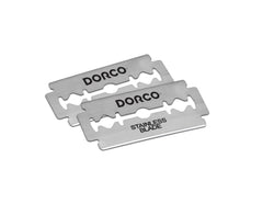 Dorco ST300 Platinum Extra blades packaging detail showing gift-ready presentation