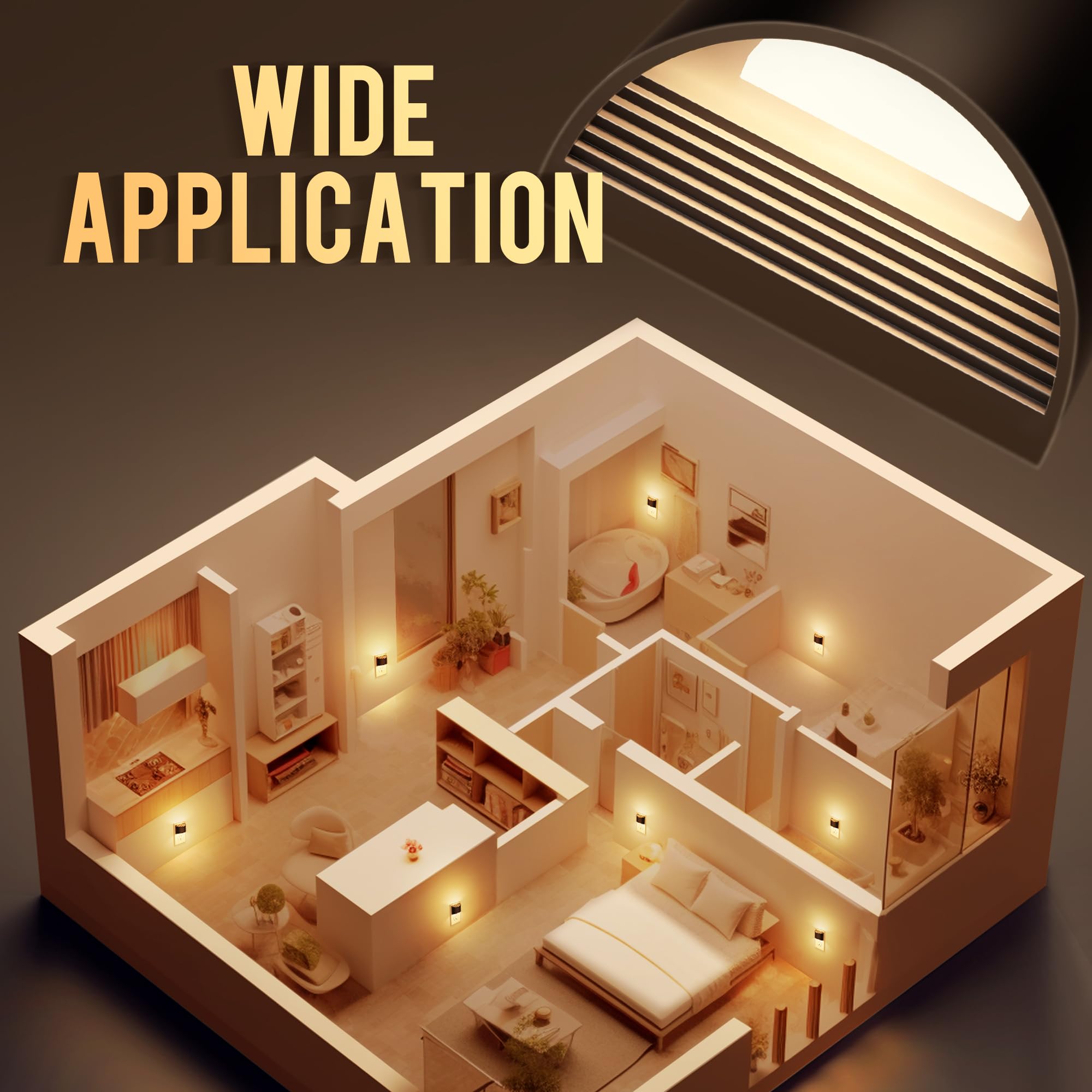 DORESshop warm 3000K glow for cozy evenings.