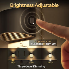 DORESshop LED night light with adjustable brightness for living spaces.