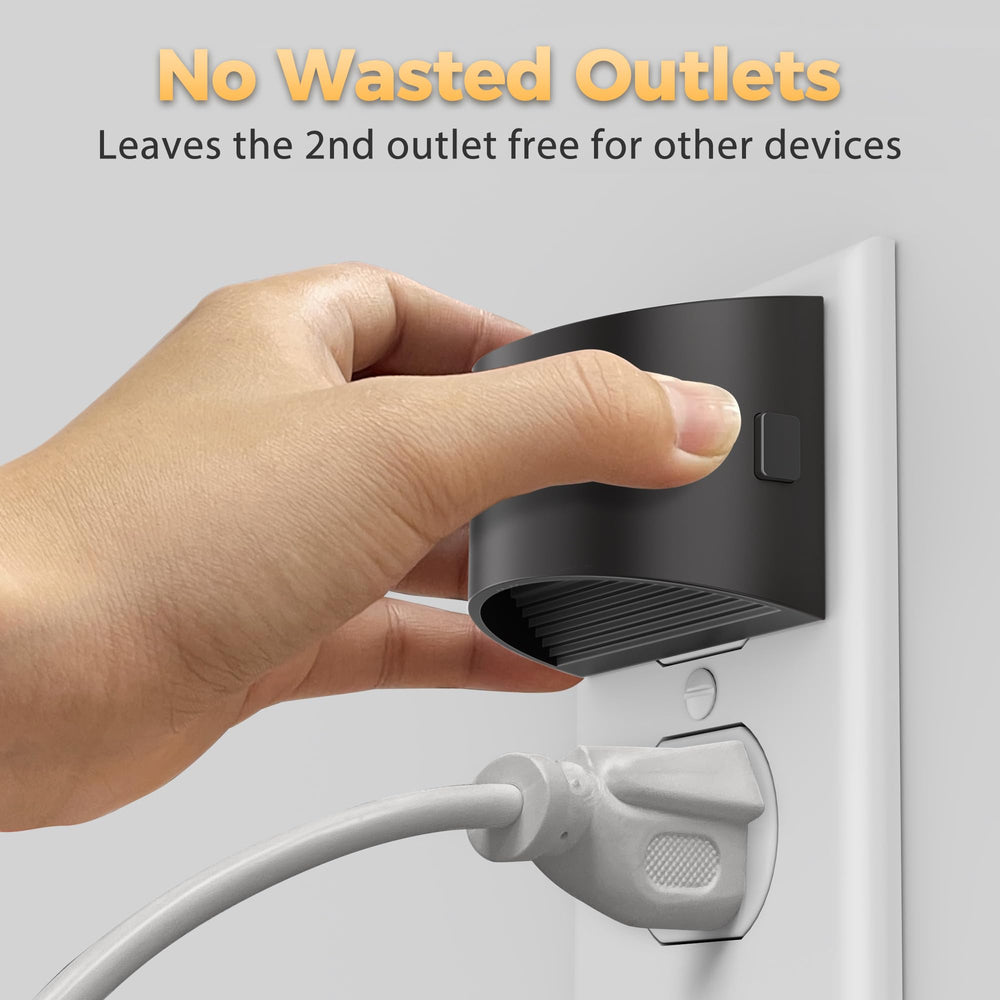 DORESshop night light preserves bottom outlet while illuminating surfaces.