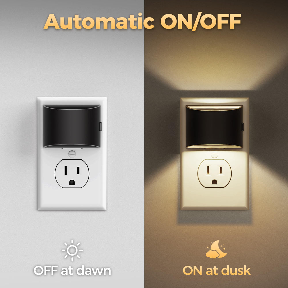 DORESshop LED night light with dusk-to-dawn sensor for automatic glow.