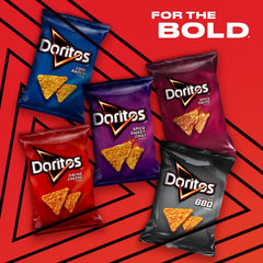 Doritos Spicy Nacho bags perfect for game night snacking