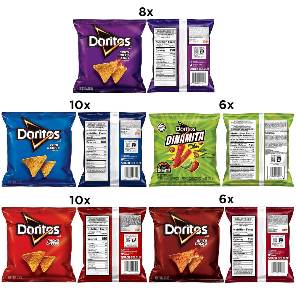 Doritos Spicy Sweet Chili bags ideal for bold snack breaks
