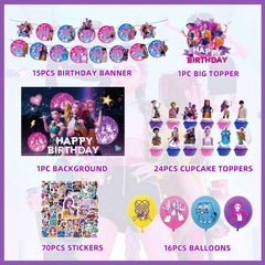 Dorjee Demon Hunters cake topper adds bold focal charm to desserts