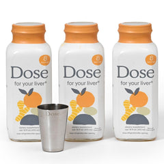 Dose for Your Liver bottle front shows daily detox support.