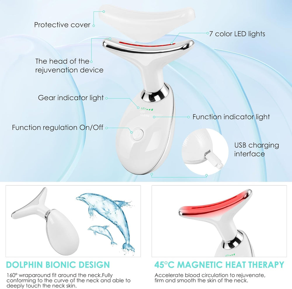 Doset Facial Massager compact design ideal for travel and storage.