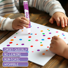 DOSEWART bright color assortment supports color learning and creativity.