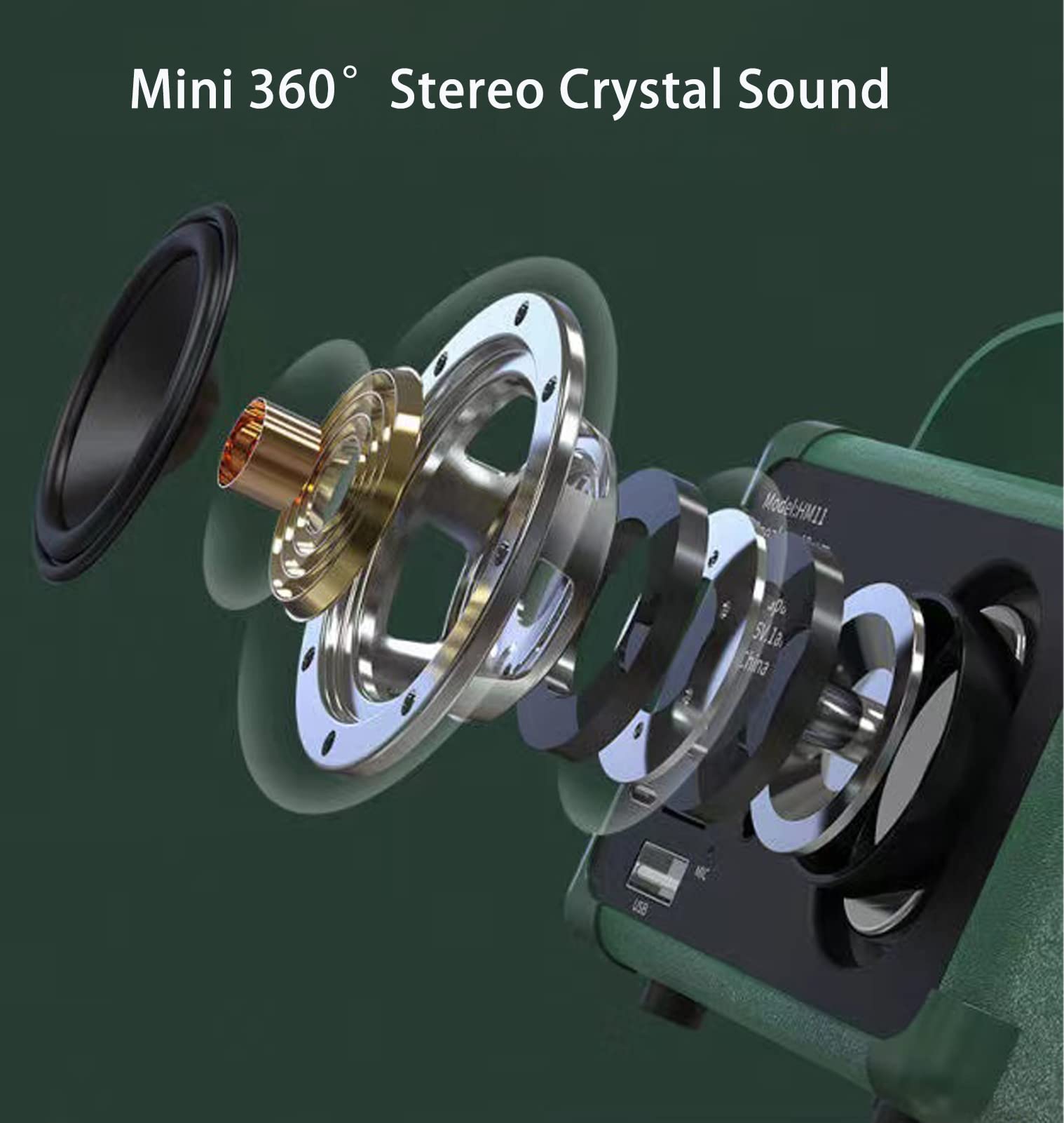 Dosmix retro Bluetooth speaker gift wrap, a stylish music lover present.