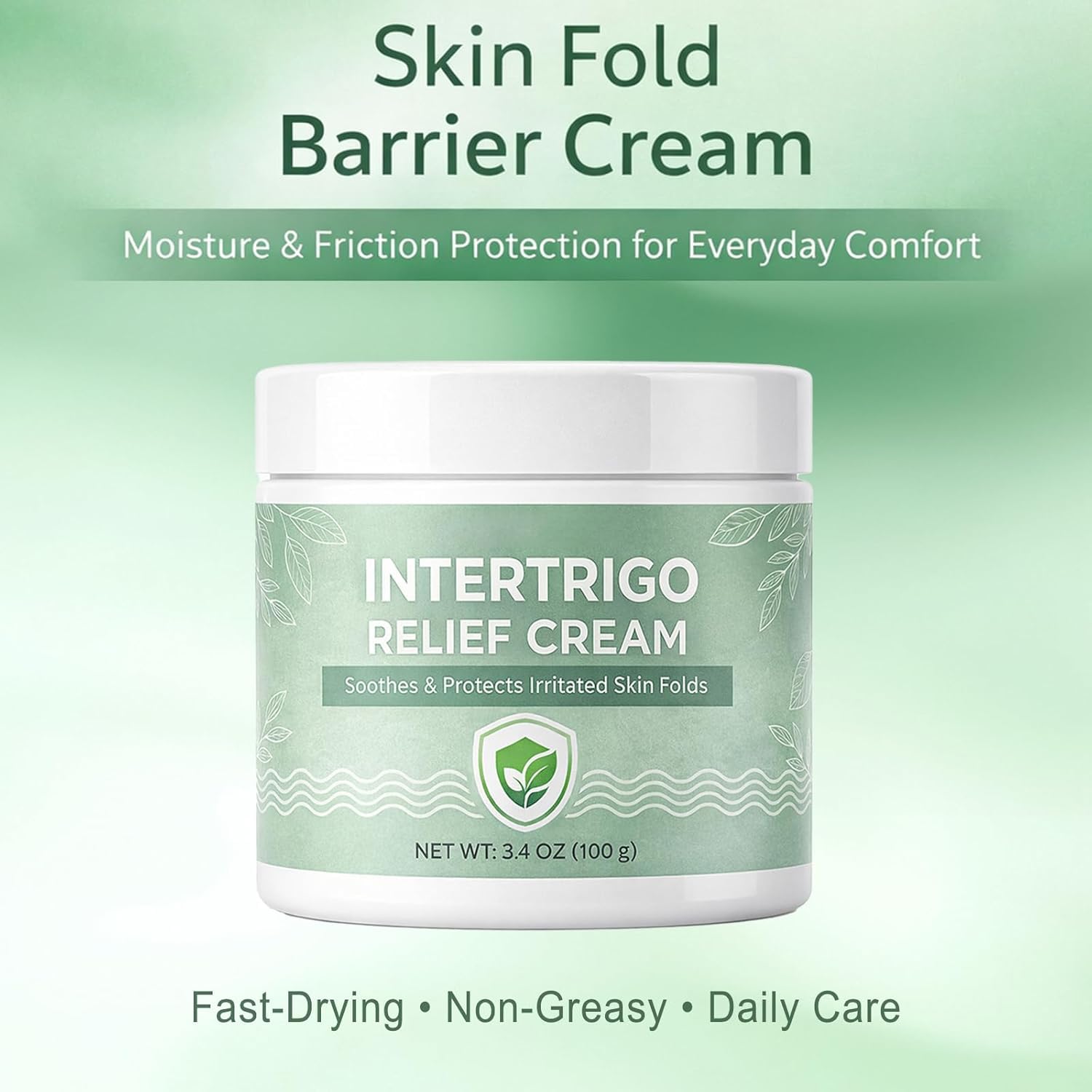 Dosoecse Healora Intertrigo Cream application close-up highlighting even spreading