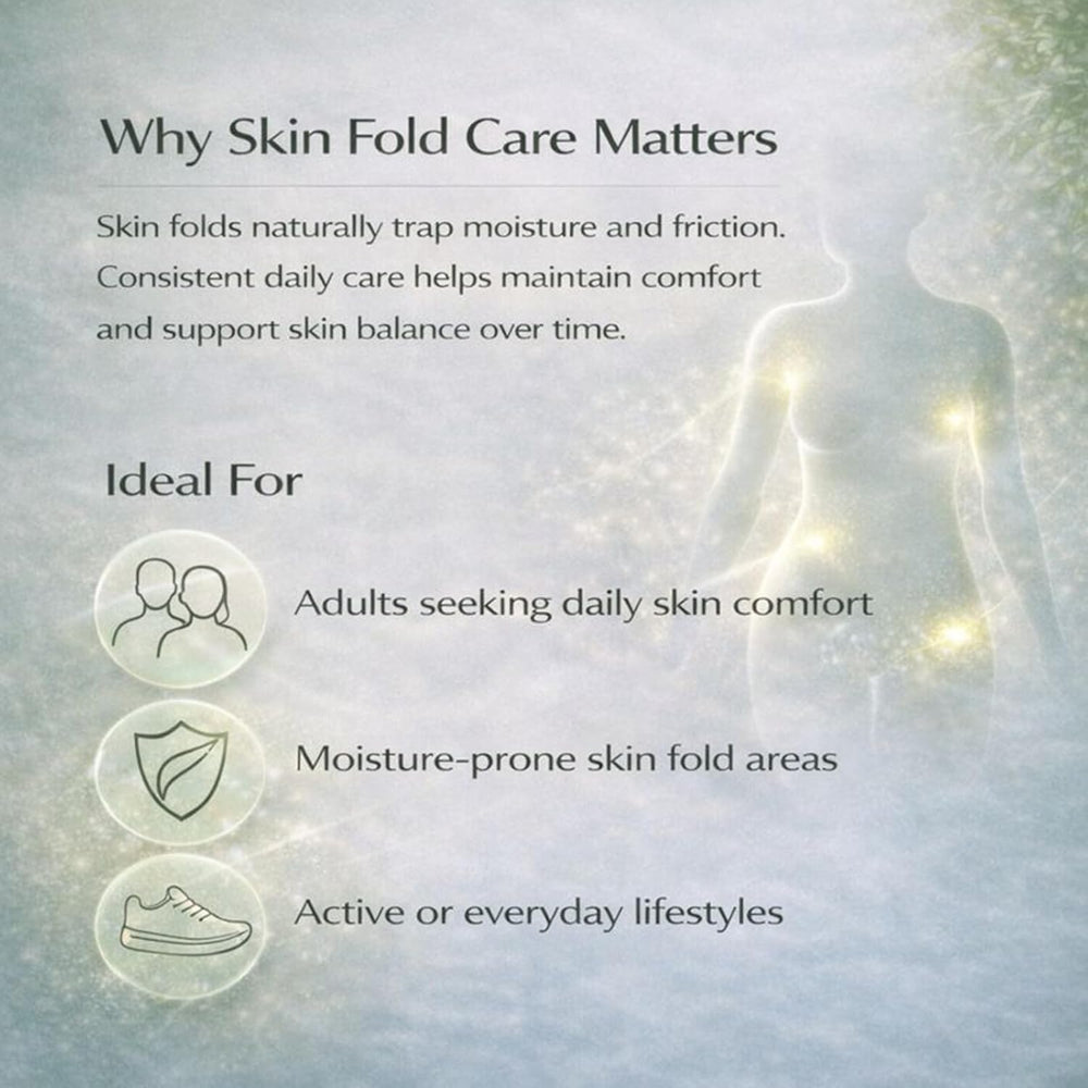 Dosoecse Healora Intertrigo Cream barrier layer over moisture-prone folds