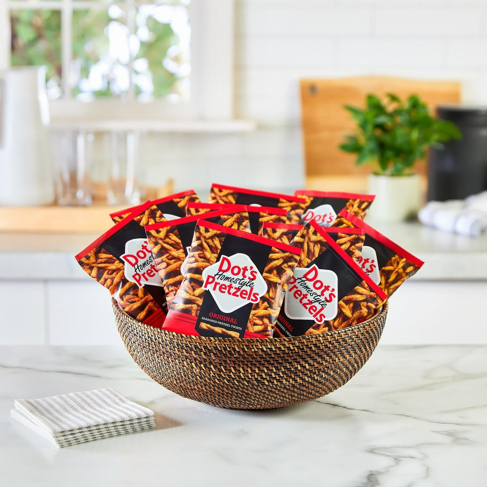 Dot's Homestyle Pretzels crumble-ready for crusts or topping ideas.