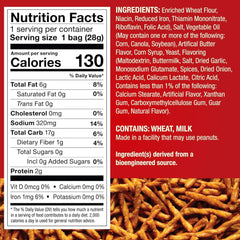 Dot's Homestyle Pretzels crunch close-up shows golden, seasoned coating.