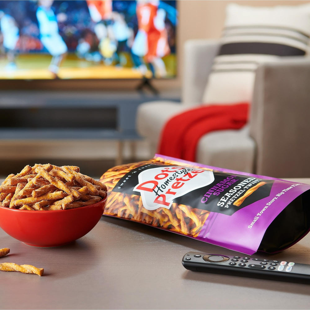 Dot's Homestyle Pretzels crushed for crusts or toppings.