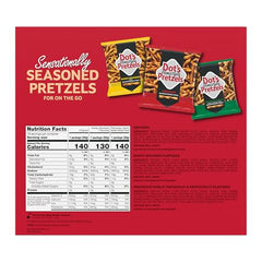 Dot's Homestyle Pretzels Honey Mustard bag with zesty flavor for lunchboxes.