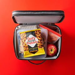Golden baked pretzels deliver a satisfying crunch with a buttery honey mustard note.