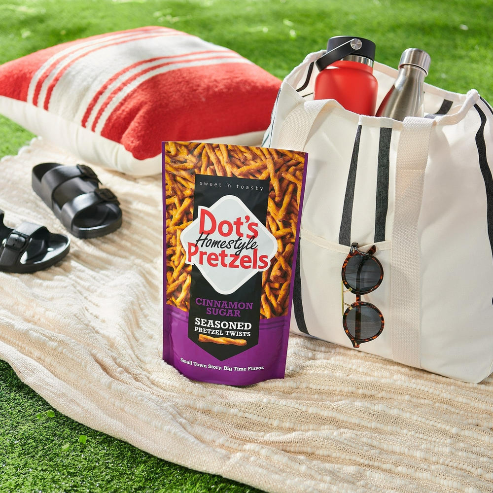 Dot's Pretzels suit kids' lunches as a tasty snack.
