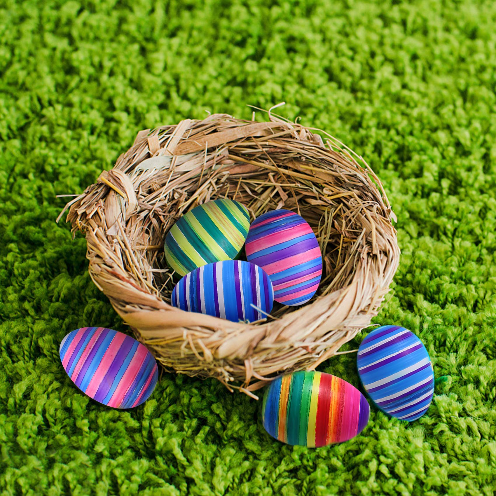 Double Couple eggs compatible with egg decoration spinner machines