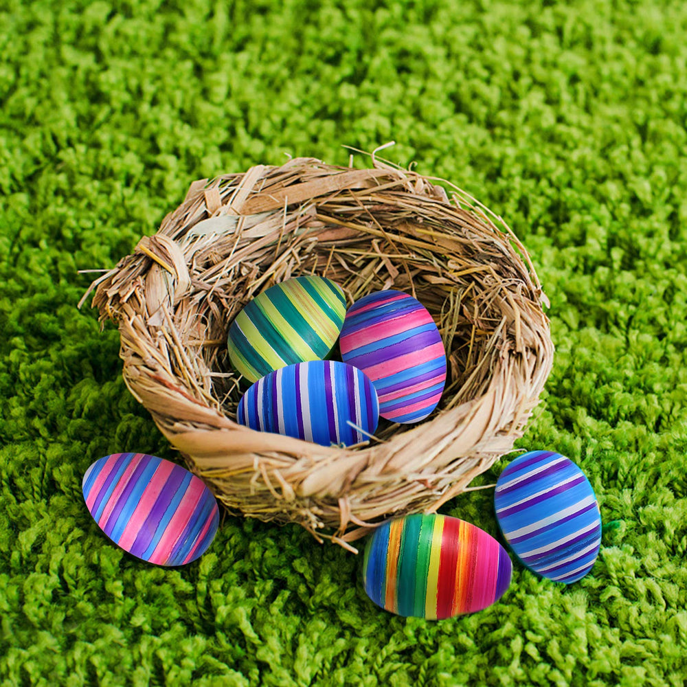 Double Couple eggs compatible with egg decoration spinner machines