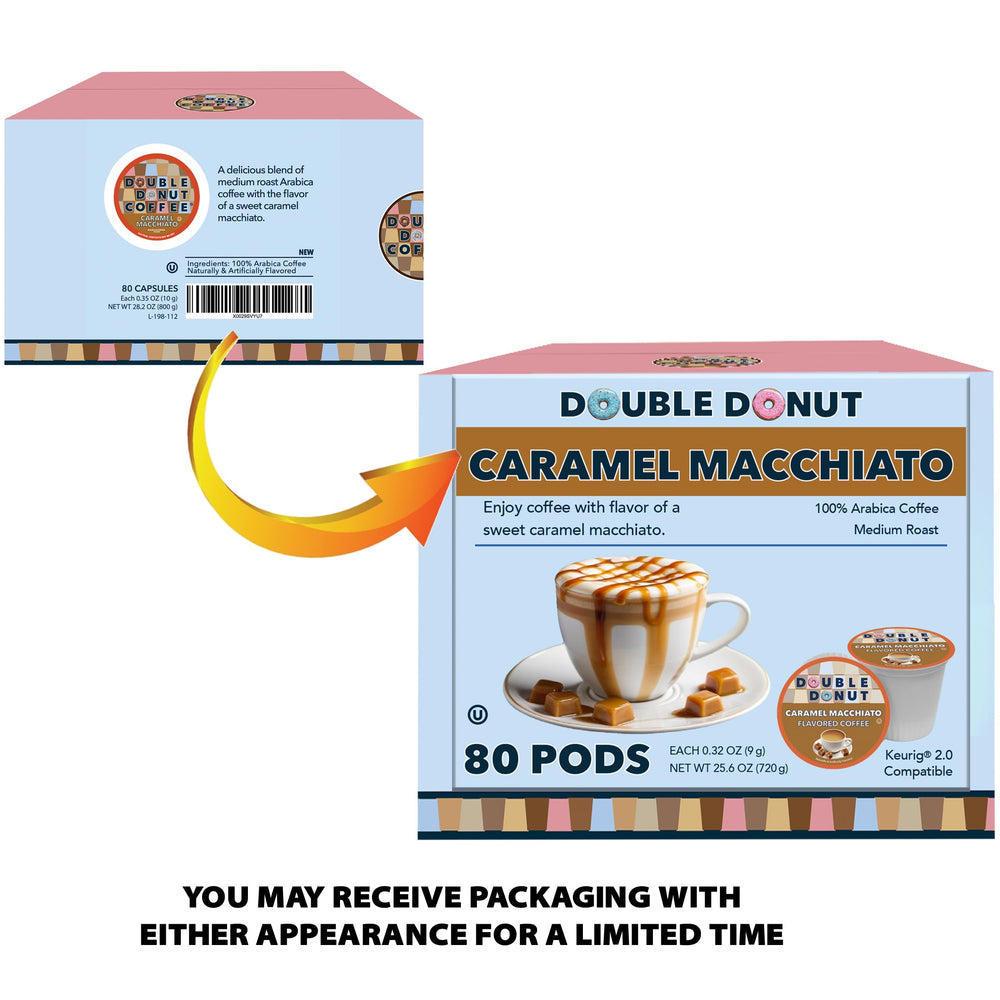 Pod label confirms dairy-free and sugar-free ingredients.