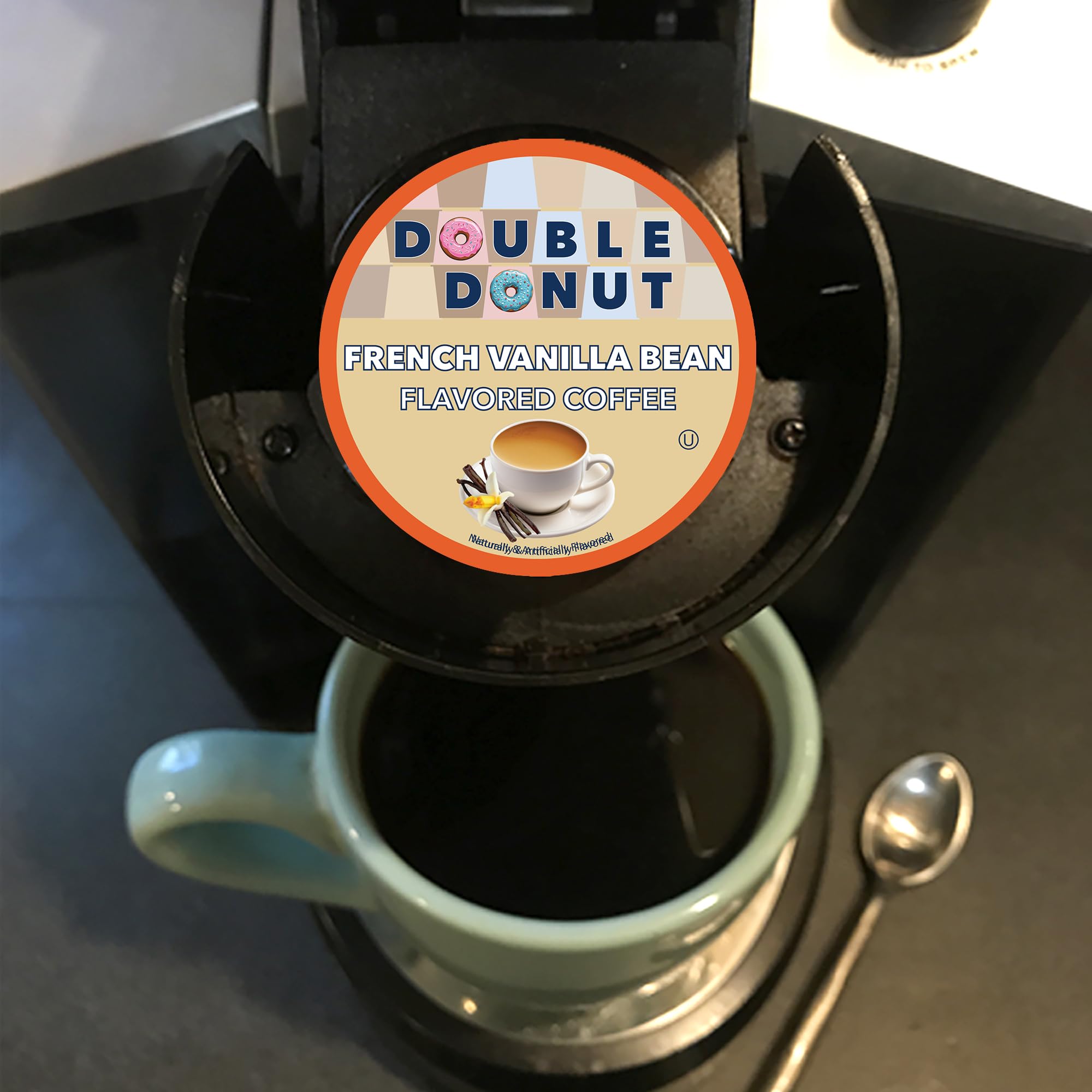 Double Donut 80-pack on shelf ready for entertaining guests.