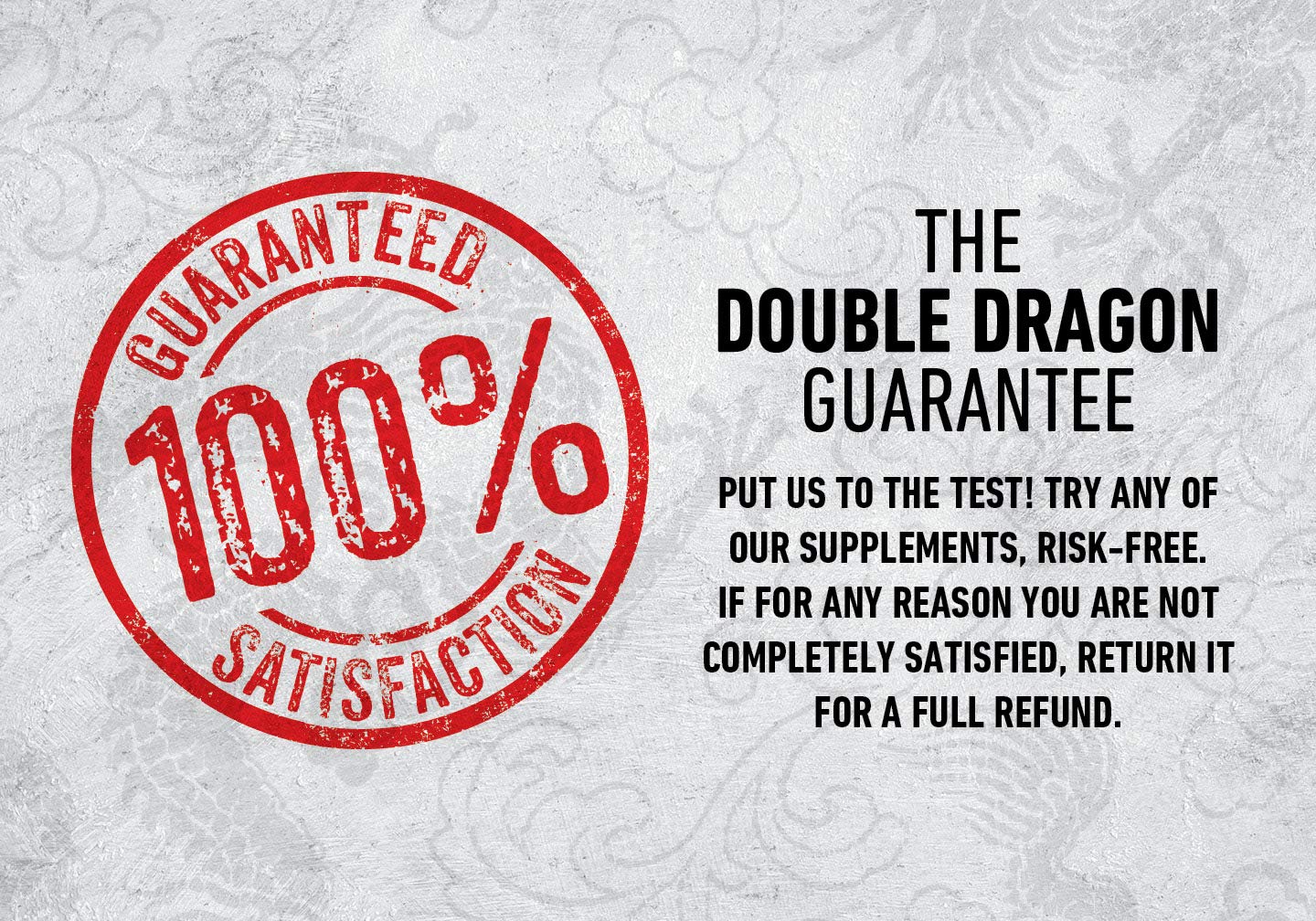 Double Dragon Organics workout preparation scene suggests pre-workout support.