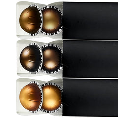 Double Espresso Coffee Pods pack shot highlighting Chiaro Scuro Dolce blend for rich aroma.