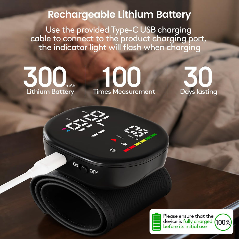 Double love rechargeable battery delivers up to a month of use.