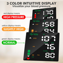 Double Love BP monitor with voice broadcast confirms measurements hands-free.