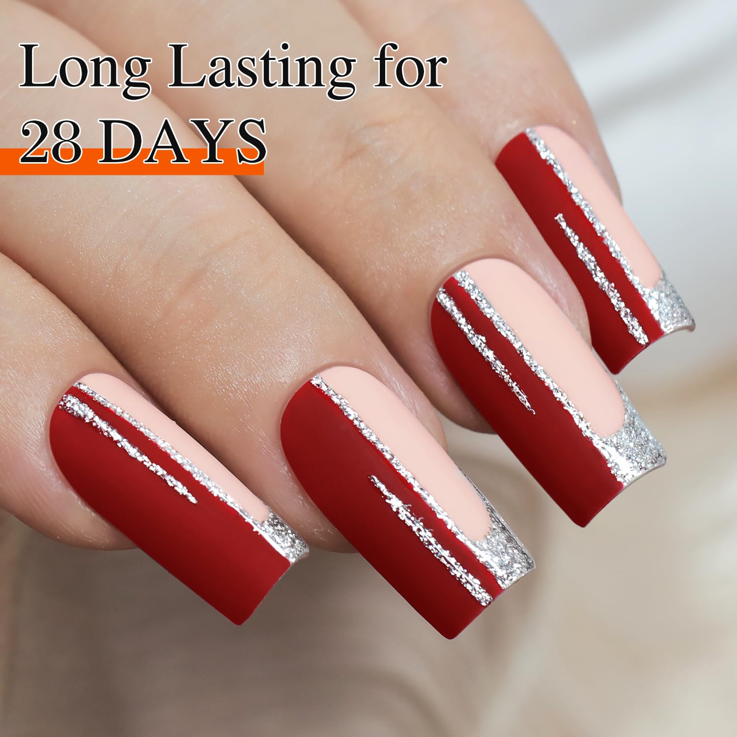 Double Rhythm at-home nail art ideas for creative polish looks