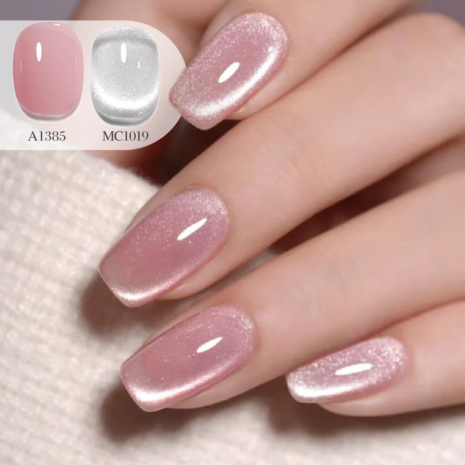 Double Rhythm translucent base coat options for versatile looks