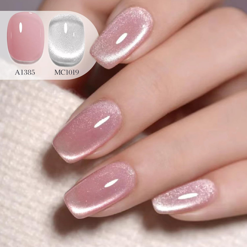 Double Rhythm translucent base coat options for versatile looks